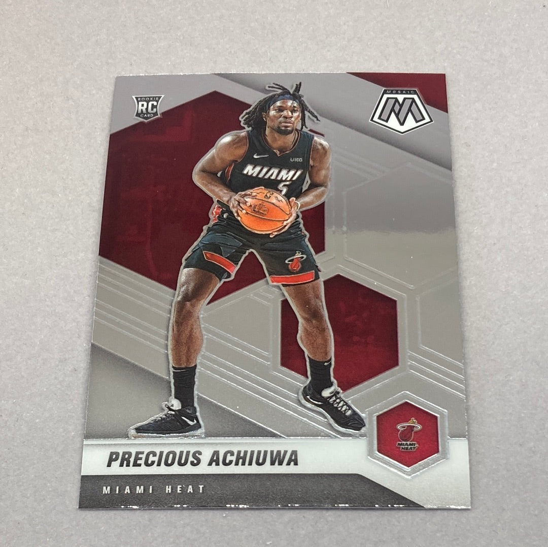 2020-21 Panini Mosaic Precious Achiuwa Rookie Card Panini