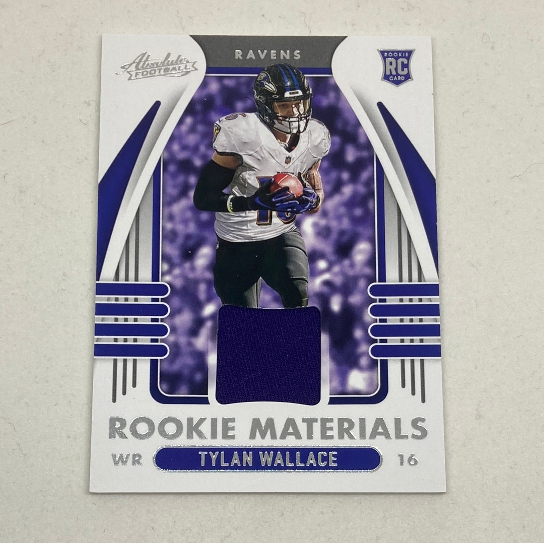 2021 Panini Absolute Tylan Wallace Rookie Materials Panini