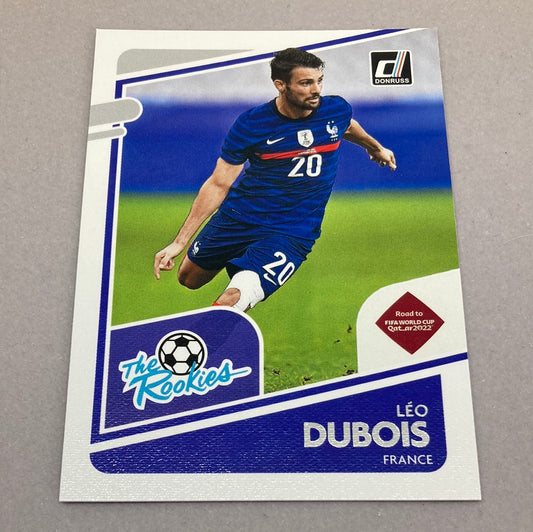 2021-22 Panini Donruss Leo Dubois The Rookies Soccer Card Panini