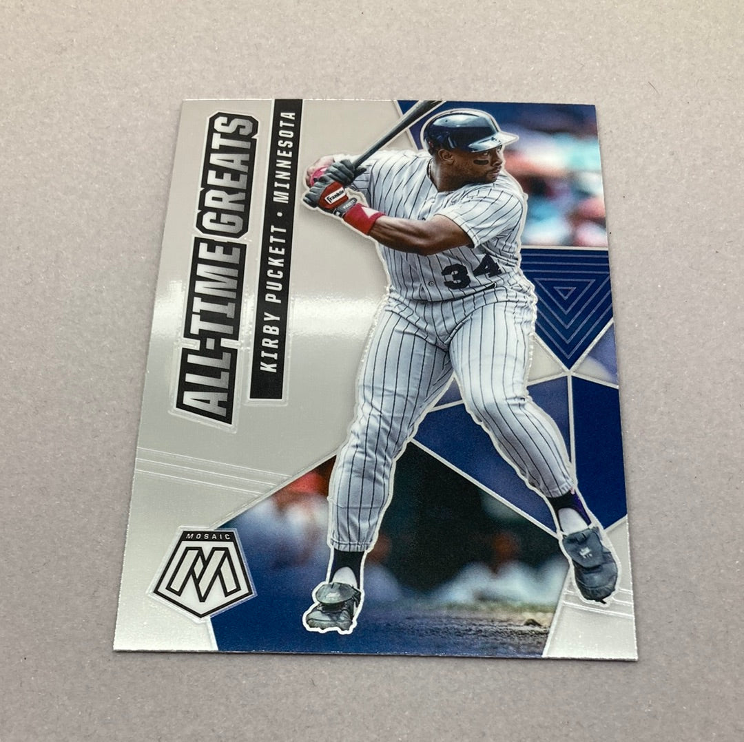 2021 Panini Mosaic Kirby Puckett All-Time Greats Baseball Card Panini