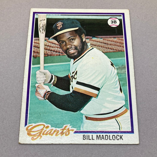 1978 Topps Baseball #410 Bill Madlock Baseball Card Topps