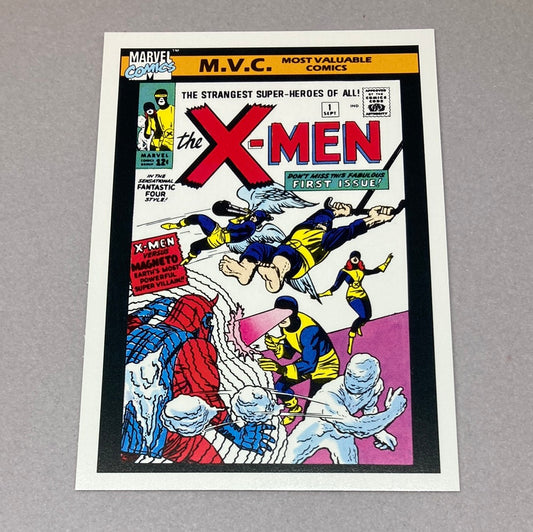 1990 Impel Marvel M.V.C. The X-Men Trading Card Impel