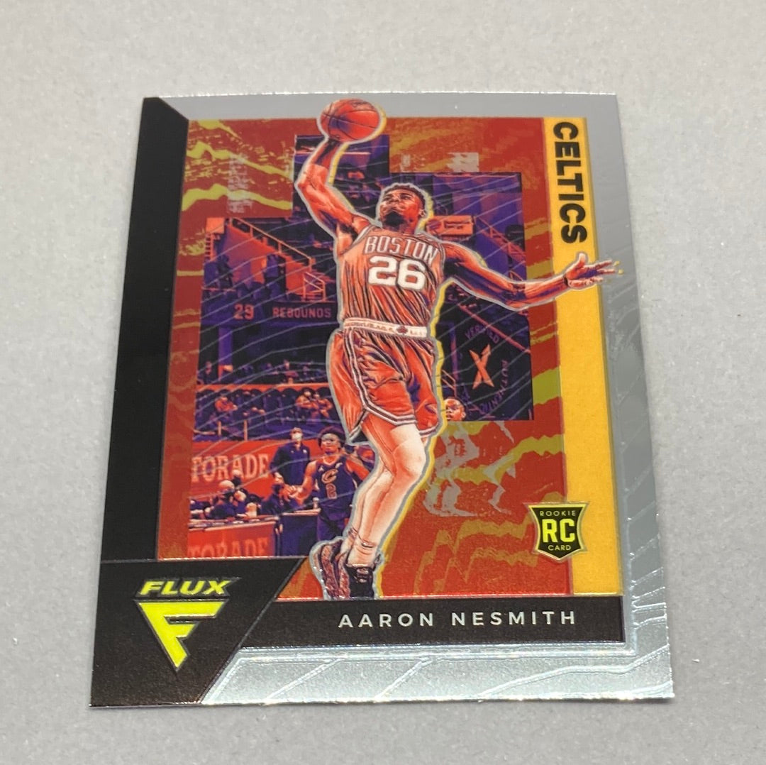 2020-21 Panini Flux Aaron Nesmith Rookie Card Panini