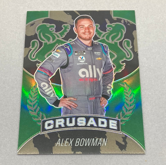 2021 Panini Crusade Alex Bowman Nascar Card Panini