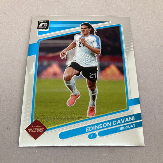 2021-22 Panini Donruss Optic Edinson Cavani Soccer Card Panini