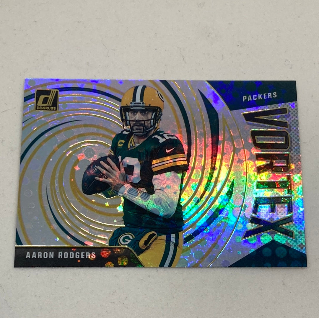 2021 Panini Donruss Aaron Rodgers Vortex Panini