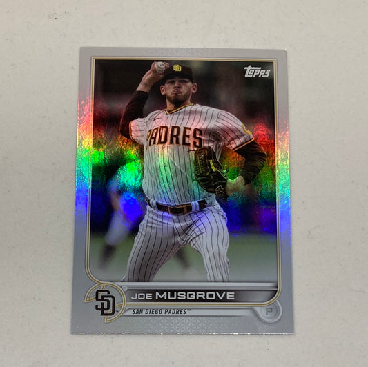 2022 Topps Joe Musgrove Silver Rainbow Foil #266 Topps