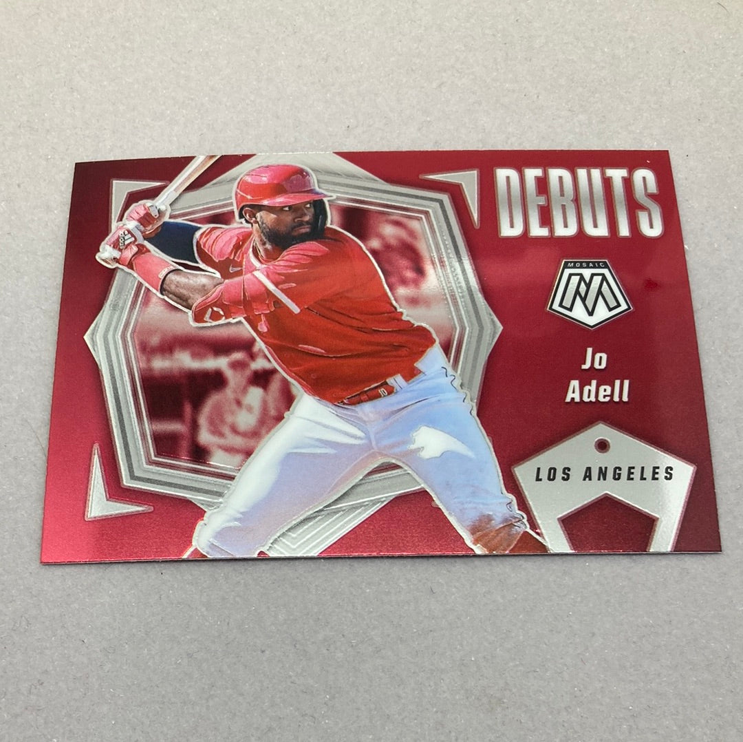 2021 Panini Mosaic Jo Adell Debuts Baseball Card Panini