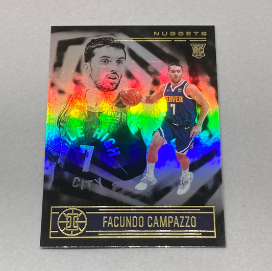 2020-21 Panini Illusions Facundo Campazzo Rookie Card Panini