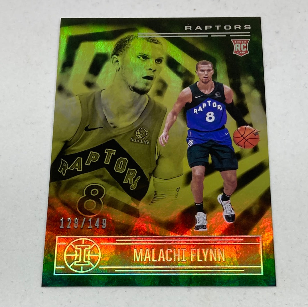 2020-21 Panini Illusions Malachi Flynn 128/149 Rookie Card Panini