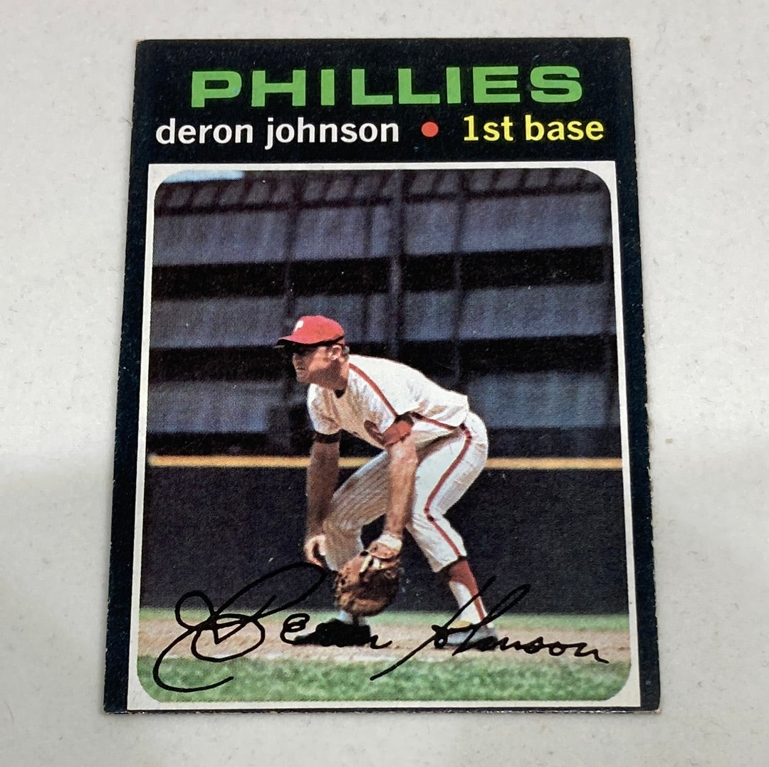 1971 Topps Deron Johnson Baseball Card Topps