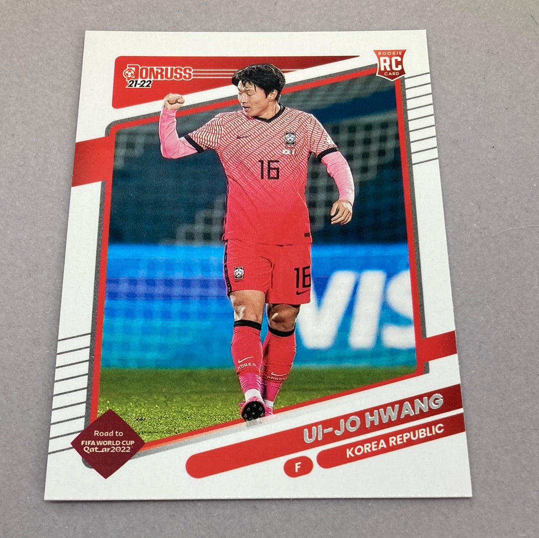 2021-22 Panini Donruss Ui-Jo Hwang Rookie Soccer Card Panini