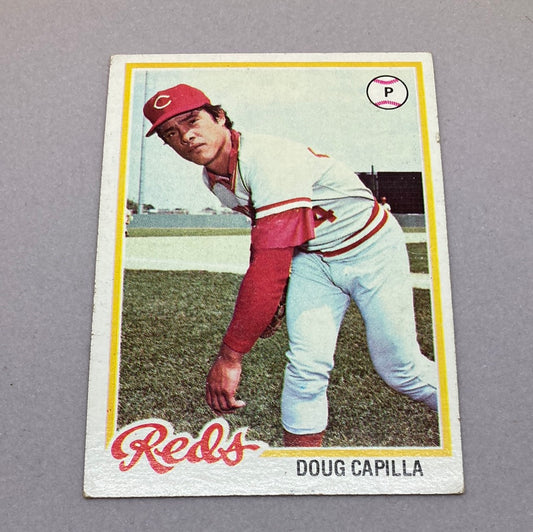 1978 Topps Baseball Doug Capilla Baseball Card Topps