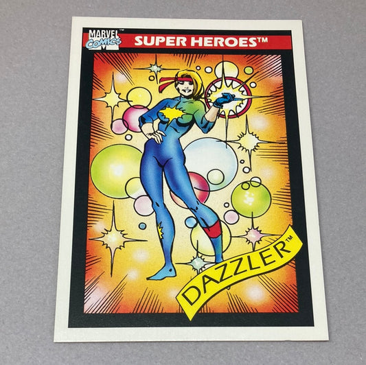 1990 Impel Marvel Dazzler Trading Card Impel