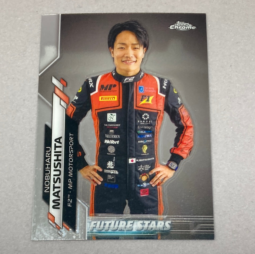 2020 Topps Chrome Nobuharu Matsushita #49 Base F1 Card Topps