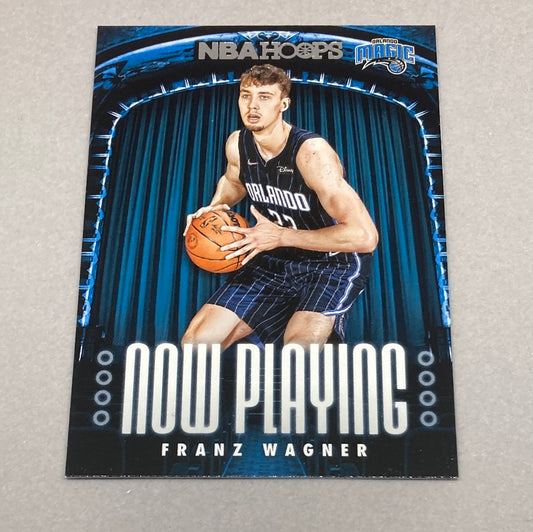 2021-22 Panini Hoops Franz Wagner Now Playing Rookie Card Panini