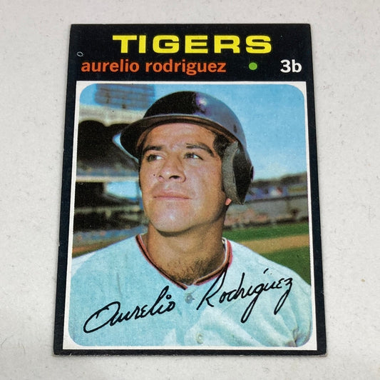 1971 Topps Aurelio Rodriguez Baseball Card Topps